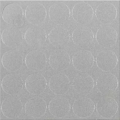 Заглушка самоприлипающая к эксцентрику чикаго светло-серый (20107) FOLMAG (лист-28шт.) - фото 1