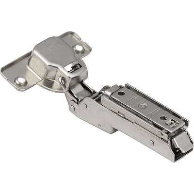 Петля полунакладная с доводчиком 48мм h0 clip-on AKS PLUS 3D узкая (саморезы, заглушки) - фото 4