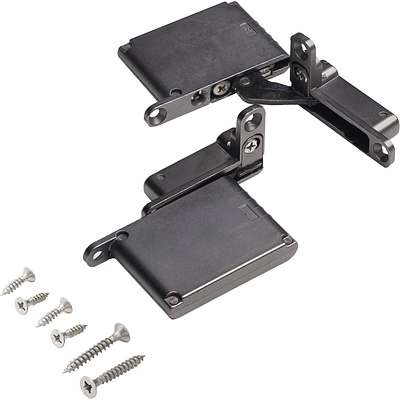 Петля скрытая с доводчиком 20 kg SMART AKS 3D (саморезы) (компл. = 2 шт.) - фото 4