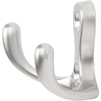 Крючок меб. двухрожковый мет. WP19 хром матовый GRIDLI - фото 3
