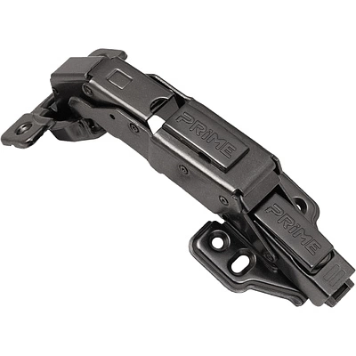 Петля 165° накладная с доводчиком 45мм h0 clip-on PRIME by AKS черный никель (саморезы, заглушки) 0-е вхождение (упак. = 2 шт.) - фото 1