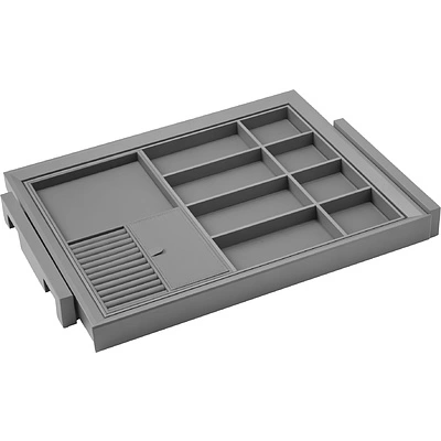 Выдвижная полка-органайзер 700 BRUNO для аксессуаров и украшений, графит PRIME by AKS - фото 1