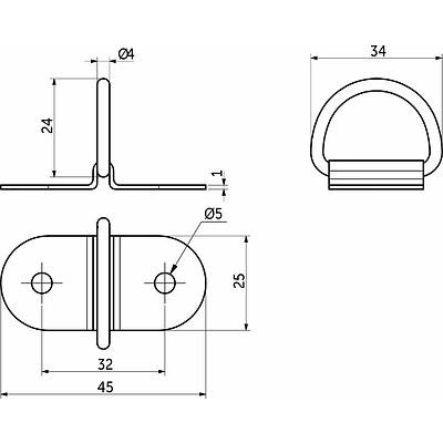 Кольцо для вставки стола AKS - фото 2