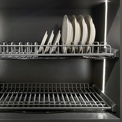 Сушка для посуды 600 FOCUS, графит PRIME by AKS - фото 4