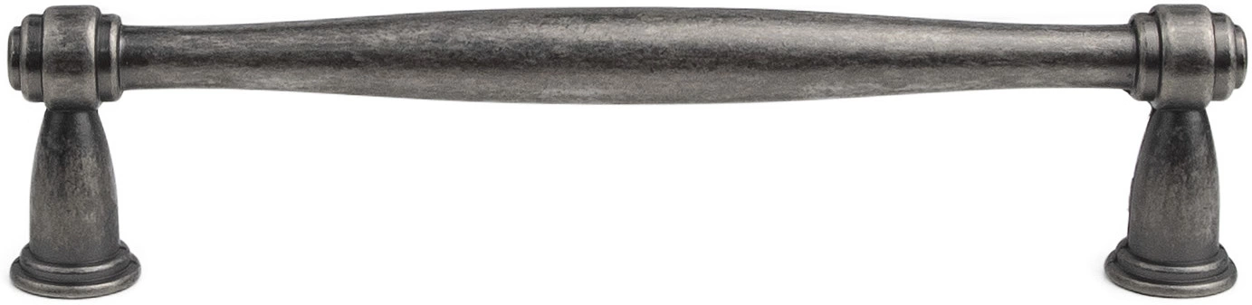 Ручка меб. скоба мет. WIZANTIA 128 старое серебро, AKS - фото 3