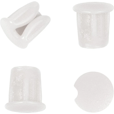 Заглушка пластик d5 белый (02) PL (упак.-0,2тыс.шт.) - фото 1