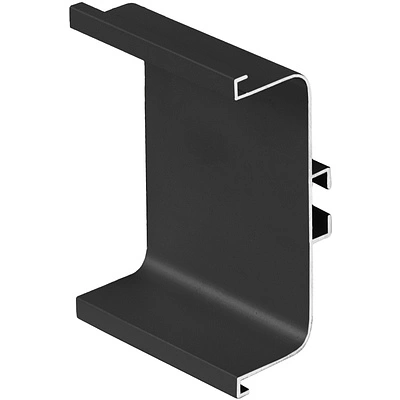 Профиль алюм. GOLA C-образный, 2.75м, черный AKS - фото 1