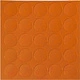 Заглушка самоприлипающая к конфирматам оранжевый (14065) FOLMAG (лист-25шт.) - фото 1