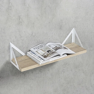 Полкодержатель мет. RISE 150*150*150*1.5 белый AKS - фото 6