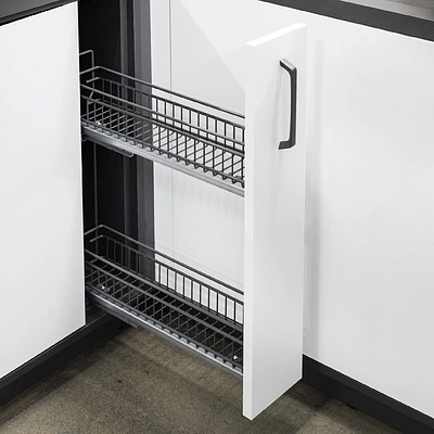 Выдвижная корзина-карго 150 NORWIG крепл.боковое/правое, графит AKS - фото 3