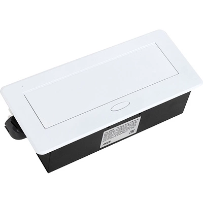 Выдвижной удлинитель Nova USB, 2 розетки, USB A + USB C, белый, AKS - фото 3