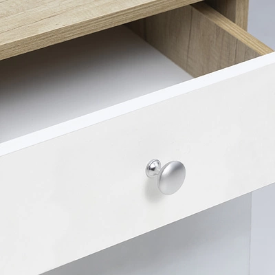 Ручка меб. кнопка мет. TERNI мат хром, AKS - фото 4