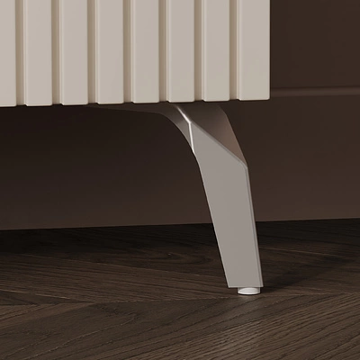 Опора меб. мет. HARMONY h130 матовый хром AKS - фото 6