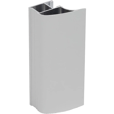 Профиль алюминиевый SENATOR серебро вертик. открытый L-5300 мм АЛЮТЕХ удлинен - фото 1