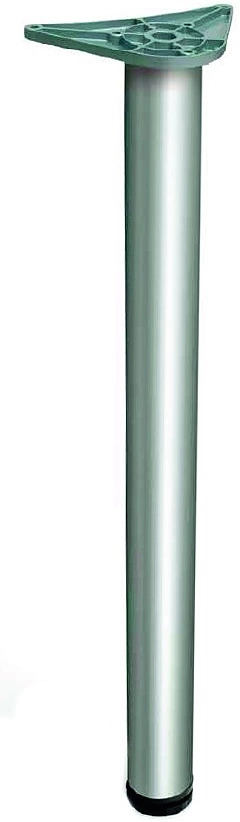 Опора меб. круглая d60 h710 престиж, хром AKS - фото 1