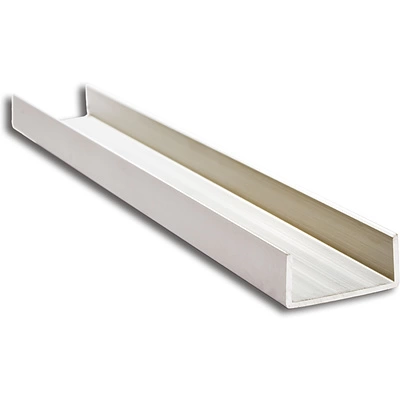 Профиль кромочный алюминиевый C-16 анода натуральная PL (3,0м) - фото 1