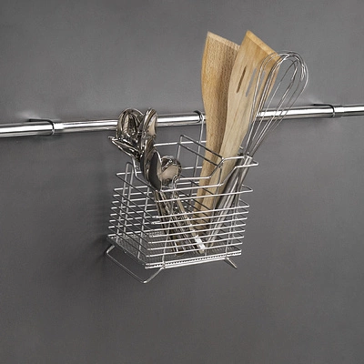 Корзина на трубу d16 для столовых приборов CWJ301 хром AKS - фото 5