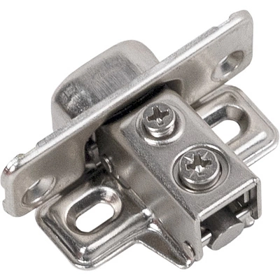 Петля накладная с доводчиком 48мм h2 несъемная планка AKS короткое плечо - фото 3