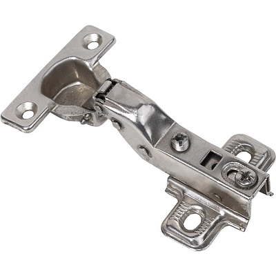 Петля мини внутренняя с доводчиком 38мм h0 несъемная планка AKS - фото 1