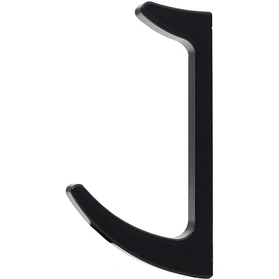 Крючок меб. однорожковый мет. AK026 черный РФ - фото 3