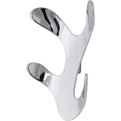 Крючок меб. четырехрожковый мет. KORAL черный матовый AKS - фото 2