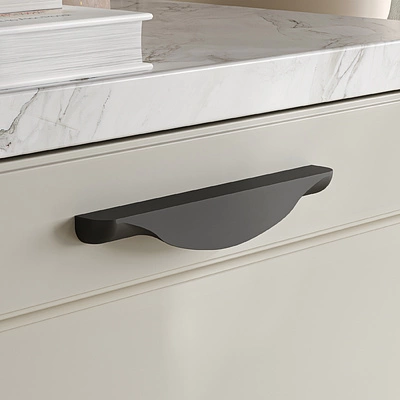 Ручка меб. скоба мет. METAX 128, черный матовый, AKS - фото 8