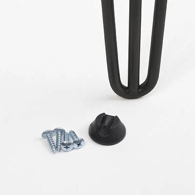 Опора меб. FLASH h410, черный AKS - фото 3