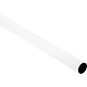 Труба d16 L-3000 (0,80кг/0,8мм), белый AKS - фото 1