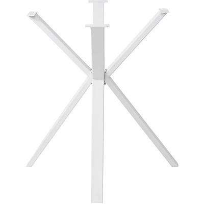 Подстолье VECTOR h714 под круглую столешницу, белый муар AKS - фото 3