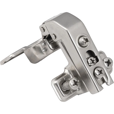 Петля под фальшпанель 90° с пружиной 45мм h6 slide-on AKS (еврошурупы) короткое плечо - фото 3