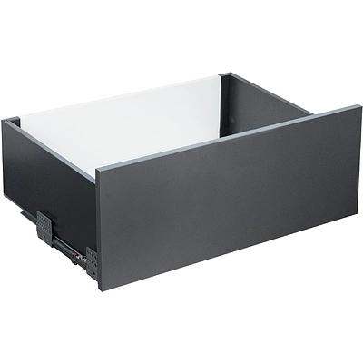 Система ящиков Slimbox Evolution L-500 H=167 PUSH TO OPEN ДСП16мм графит - фото 1