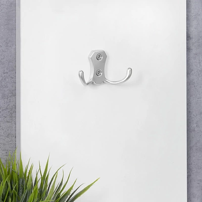 Крючок меб. двухрожковый мет. WP89 хром матовый GRIDLI - фото 4