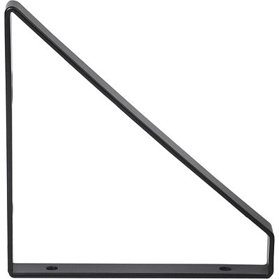 Полкодержатель мет. DALI 122*121*16*2,5 черный AKS - фото 3