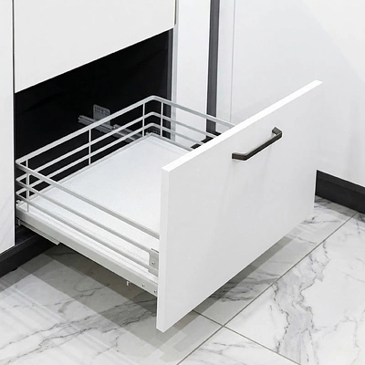 Выдвижная корзина 800 FOCUS, белый PRIME by AKS - фото 3