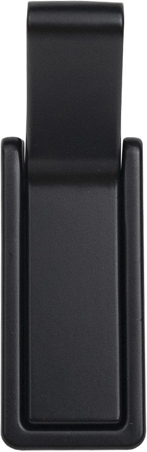 Крючок меб. однорожковый мет. KLICK черный матовый AKS - фото 4