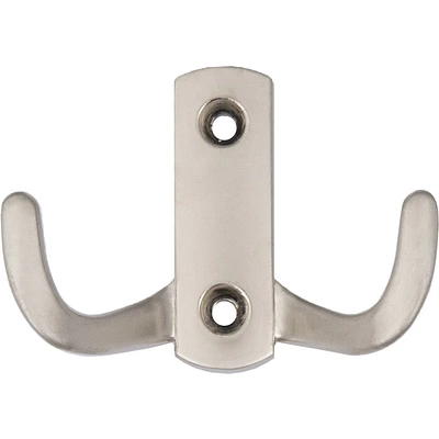 Крючок меб. двухрожковый мет. WP13 сатин GRIDLI - фото 3