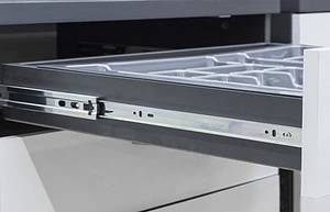 Удобно, просто, доступно: шариковые направляющие AKS с доводчиком