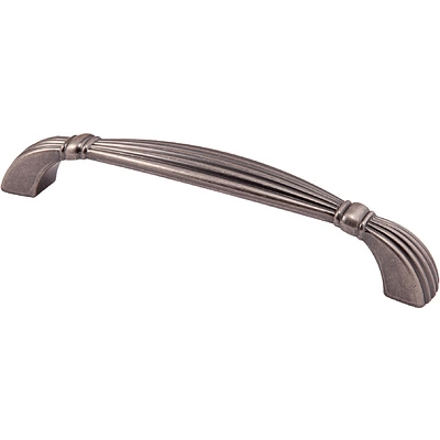 Ручка меб. скоба мет. MAGIA 128 матовая античная латунь AKS - фото 2