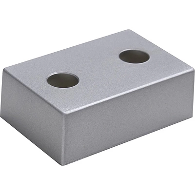 Опора меб. пласт. 60х40х20 металлик РП - фото 1