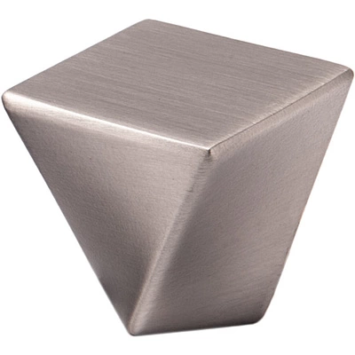 Ручка меб. кнопка мет. TECHNO инокс, AKS - фото 3