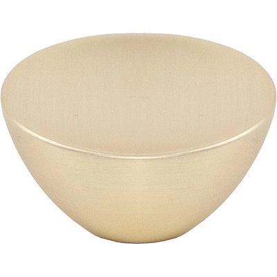 Ручка меб. кнопка мет. PINA брашированное золото, AKS - фото 3