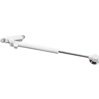 Подъемник газовый верхний 80N с доводчиком и фиксацией в положении серый AKS - фото 1