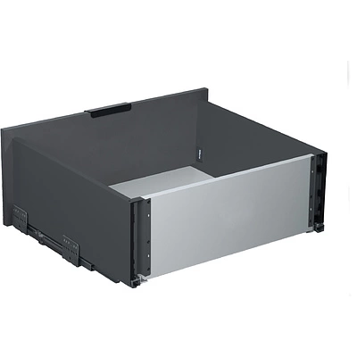 Система ящиков Slimbox Evolution L-550 H=199 с доводчиком ДСП16мм графит - фото 3