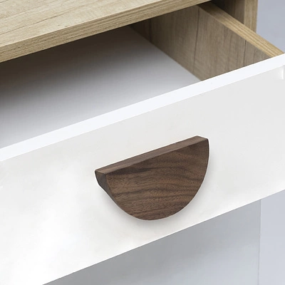 Ручка меб. скоба деревянная BONSAI 96 орех, AKS - фото 5