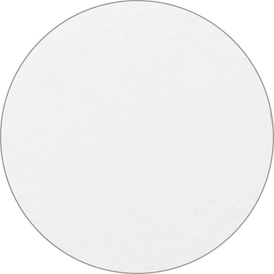 Заглушка самоприлипающая к конфирматам белый гладкий (04) AKS (лист-108шт.) - фото 3