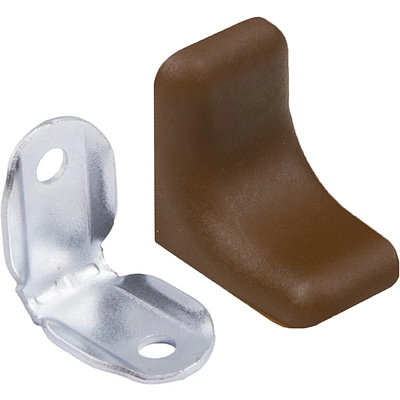 Уголок с металлической основой и пластиковой крышкой орех 06 (уп/10шт) LUNA - фото 3