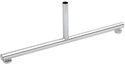 Подставка к трубе d25 (592), хром AKS - фото 1