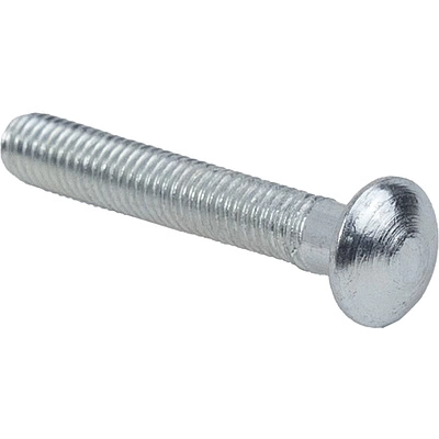Болт с полукруглой головкой М8*80 с усом, неполн. резьба, цинк (1кг=34шт) РМЗ - фото 1