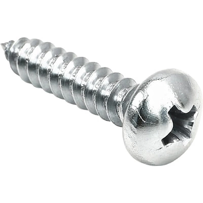 Саморез с полукруглой головкой белый цинк 3,9*13 (уп/25тыс.шт) - фото 1