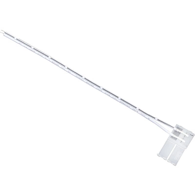 Шнур соединительный для светодиодных лент шириной 10mm (лента - провод), 15 см, AKS - фото 1